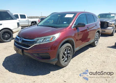 2016 Honda Cr-V Se from USA, damaged, VIN 2HKRM4H43GH614306